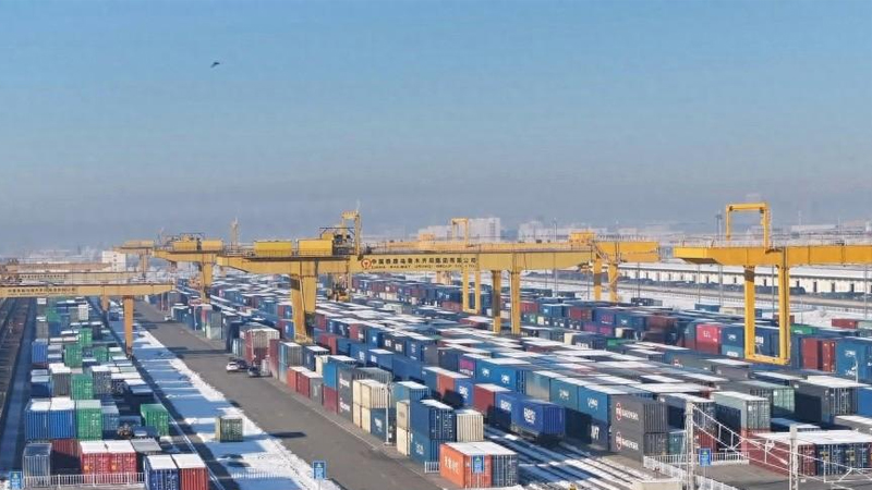 历经十年，霍尔果斯铁路口岸中欧班列通行量超1.9万列